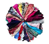 Morvia Lot varié de sous-vêtements hipster pour femmes, boyshorts, bikinis avec couverture, en dentelle de coton extensible, 6 pièces., Large