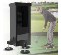 Morzhunis Bouclier de protection pour moniteur de lancement de golf carré, boîtier d'imulateur, convient pour une utilisation en intérieur et en extérieur