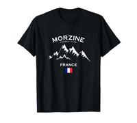 Morzine Haute-Savoie Alpes Françaises Ski Alpin France T-Shirt