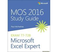 Mos 2016 Study Guide For Microsoft Excel Expert