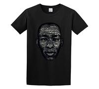 Mos Def Lyrycs Rap Hip Hop Unisex 100% Cotton Short-Sleeve T-Shirts Black M