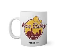 Mos Eisley Cantina Tasse Blanche Nouveauté Drôle Pour Thé au Café 330ml