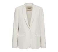 MOS Mosh - Blazer Féminin avec Col en V et Poches à Rabat - Femme - Vestes - Blanc - Taille: 40 FR