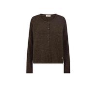 MOS MOSH Cardigan 'MMAlmine' brun foncé, Taille L