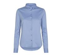 MOS Mosh - Chemise Jersey Bleue Tina Bel Air - Femme - Blouses et Chemises - Bleu - Taille: 36 FR