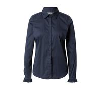 MOS Mosh - Chemise Bleu Nuit Féminine avec Détails à Volants - Femme - Blouses et Chemises - Bleu - Taille: 44 FR