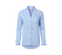 MOS Mosh, Femme, Blouses et Chemises, Bleu, Taille: 40 FR Chemise élégante Pleat en Brunnera Blue
