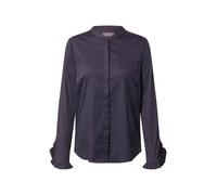 MOS Mosh - Chemise bleu nuit avec fermeture boutonnée devant - Femme - Blouses et Chemises - Bleu - Taille: 42 FR