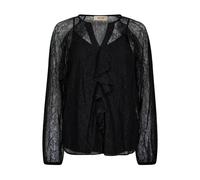 MOS Mosh, Femme, Blouses et Chemises, Noir, Taille: 38 FR Chemisier en Dentelle avec Style MMEika