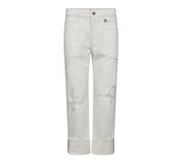 MOS Mosh - Cropped Jeans - Femme - Jeans - Blanc - Taille: W32