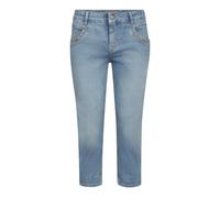 MOS Mosh - Cropped Jeans - Femme - Jeans - Bleu - Taille: W26