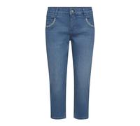 MOS Mosh - Cropped Jeans - Femme - Jeans - Bleu - Taille: W28