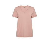 MOS Mosh - Dala V-Ss Basic Tee - Femme - Tops - Orange - Taille: 36 FR
