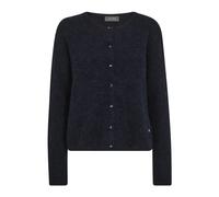 MOS Mosh, Femme, Pulls, Bleu, Taille: 40 FR Cardigan Tricoté Doux Salute Navy