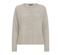 MOS Mosh, Femme, Pulls, Gris, Taille: 38 FR Gilet Tricot Gris Plume