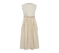 MOS Mosh, Femme, Robes, Beige, Taille: 38 FR Robe Mix inspirée par l'utilitaire en Ecru