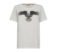 MOS Mosh, Femme, Tops, Beige, Taille: 44 FR Haut Deco Tee avec Ornements