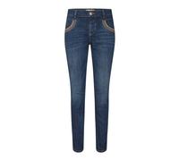 MOS Mosh - Jean Bleu Shade avec Décorations Élégantes - Femme - Jeans - Bleu - Taille: W27