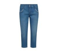 MOS Mosh - Cropped Jeans - Femme - Jeans - Bleu - Taille: W28