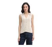 MOS Mosh - Marisol Knit Vest - Femme - Pulls - Beige - Taille: 40 FR