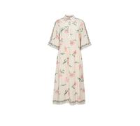MOS MOSH Robe 'MMBunno Big Orchid' écru / bleu / sapin / rose, Taille 38