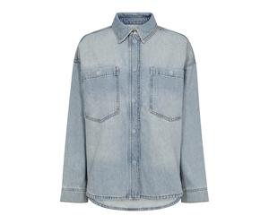 MOS Mosh - MMNatalie Denim Shirt - Femme - Blouses et Chemises - Bleu - Taille: 40 FR