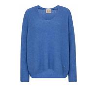 MOS Mosh - MMThora V-Neck Knit - Femme - Pulls - Bleu - Taille: 38 FR