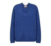 MOS Mosh - MMThora V-Neck Knit - Femme - Pulls - Bleu - Taille: 44 FR