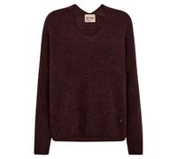 MOS Mosh - MMThora V-Neck Knit - Femme - Pulls - Brun - Taille: 40 FR