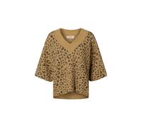 MOS MOSH Pull-over 'Taci' camel / noir, Taille S