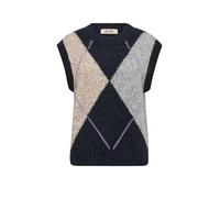 MOS Mosh - Pull col rond MMGanna à motif - Femme - Pulls - Bleu - Taille: 42 FR