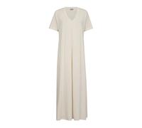 MOS Mosh - Robe en Jersey Doux avec Col en V - Femme - Robes - Beige - Taille: 38 FR