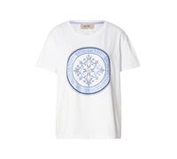 MOS MOSH T-shirt 'MMJudd' bleu marine / bleu clair / blanc, Taille S