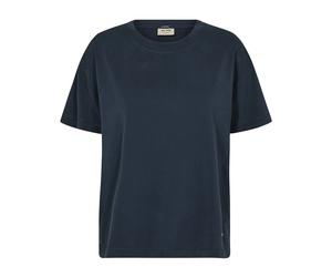 MOS Mosh - Tee Basique Marine Top Manches Courtes - Femme - Tops - Bleu - Taille: 42 FR