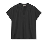 MOS Mosh - Tee Noir Féminin avec Col en V - Femme - Tops - Noir - Taille: 44 FR