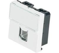 Legrand Prise RJ11 Mosaic 078731 - 4 contacts, 2 modules - Blanc