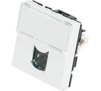 Legrand Prise RJ45 MOSAIC Catégorie 6 2 modules Blanc Droit