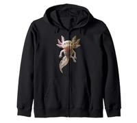 Mosaic Axolotl - Spotted Morph Science Lovers Sweat à Capuche