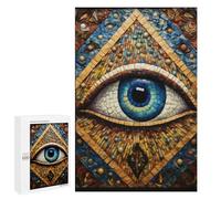 Mosaic Eye Artwork Puzzle 1000 Pièces Educa Jouet en Bois Cadeau Unique Décoration Intérieure Jeu Éducatif Challenge Toy Adultes Et Enfants À Partir De 14 Ans 1000 PCS
