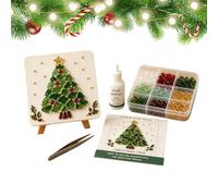 Mosaic Kits For Kids | Christmas Theme Painting Handmade Decorations |