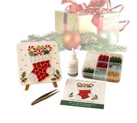 Mosaic Kits For Kids | Christmas Theme Painting Handmade Decorations |