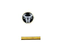 Mosaic nip boulons vis rivets pour poignée, mosaïque, ongles, couteaux de chasse fastener studs, longueur 4.5cm (6mm, Taureau)