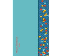 Mosaic Notebook: Scales: Lined Journal with Coloring Margins | Gift for Creative Writing, Stress Relief & Relaxation | 5,5x8,5 in | 80 pages