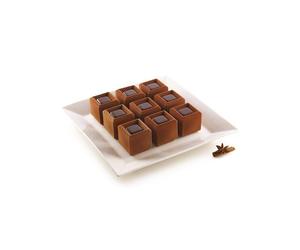 MOSAICO Moule carré individuel en silicone SilikoMart 3Design