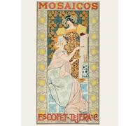 Mosaicos Barcelona 1900: Spanish Modernisme Decorative Arts Notebook