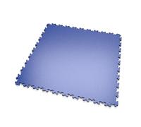 MOSAIK FLOOR - Lot de 20 m² - Dalles PVC Clipsables Bleu I Épaisseur 7mm I Pose Simple et Rapide - Garage, Atelier, Entrepôt, Fitness, Bureau