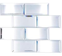 Mosaik Glasmosaik Miroir rectangulaire pour carrelage mural/carrelage