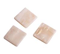 Mosaïque Acrylique, 1x1 Cm, Marbrée, Blanc Albâtre, Boîte - Env. 205 Pces / 50 G