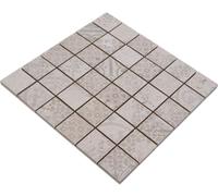 Mosaïque Beige Vintage Rétro Céramique Mat 298x298 Carreau Mural WB14-B1