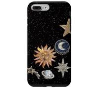 Mosaïque céleste de Minuit, Soleil Cosmique Vintage, Tendance Y2K Coque pour iPhone 7 Plus/8 Plus